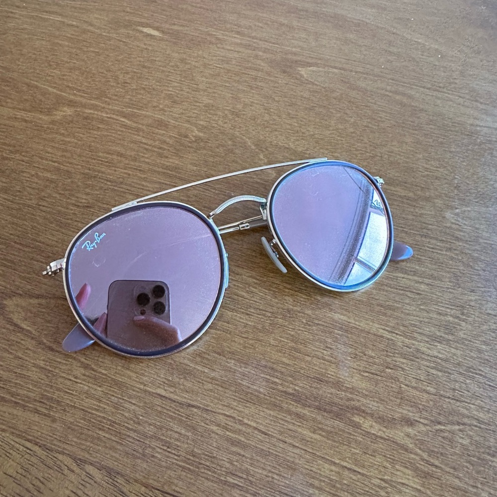 Ray-Ban Round Double Bridge Sunglasses